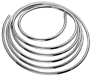 Schell 487410699 Kupferrohr in Ringform, biegsam, Länge - 5 m, ø 10 mm, chrom