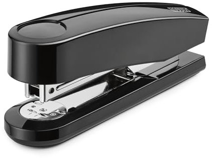 Novus B 3 Heftgerät (Heftleistung 30 Blatt, inkl. 200 Klammern) schwarz