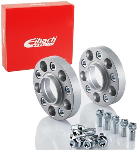 Eibach S90-7-20-021 Spurverbreiterung Pro-Spacer System 108/5-60-145-1250 | Eibach Pro-Spacer 40mm Spurverbreiterung Silber 2x20mm Spurplatten LK:5x108mm