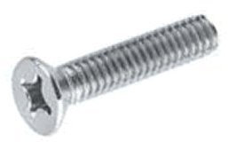 20 Stk. DIN 965 A2 M 6X30 Senkkopfschraube Kreuz PH EDELSTAHL V2A A2