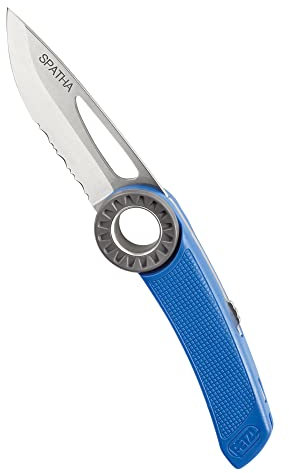 Petzl - Cuchillo SPATHA - Unisex, Azul, Talla Única