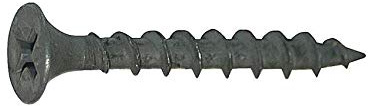 Knauf Schnellbau-Schraube TN Grobgewinde zum Befestigen von Gips-Platten oder Abhängen auf Holz – Trockenbau-Schrauben, Grobgewinde-Schrauben, 4,3-mm x 55-mm (1000 Stk.)