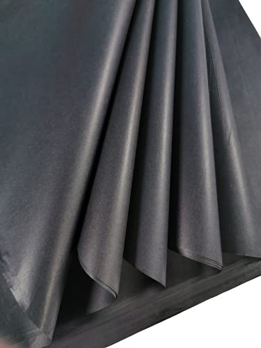 60 schwarze Seidenpapierbögen, säurefreies Seidenpapier, Kunstseidenpapier, Geschenkpapier, Seidenpapier, Seidenpapier für Dekorationen