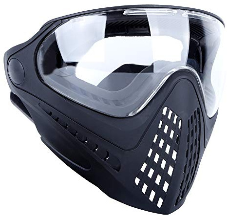 OAREA Taktische Vollmasken Airsoft Helmmaske mit austauschbarer Schutzbrille und Helmkupplung