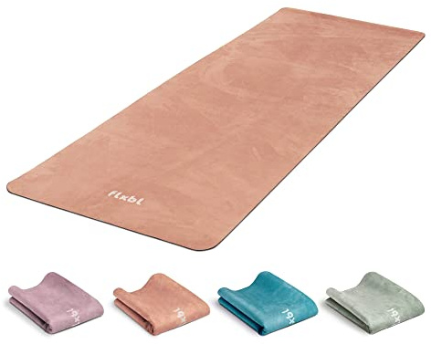 FLXBL Reise Yogamatte und Auflage – Dünn, Leicht, Faltbar und Waschbar