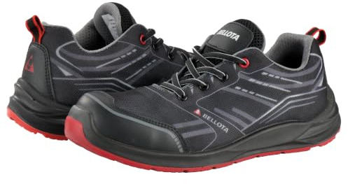 Bollon Säkerhetssko Flex Air S1P / FTW0440GS1P, Industriell sko Män, Grå, 40 EU, Grå, 40 EU bred