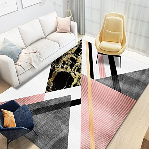 DJHWWD Outdoor Teppich Klein Mehrfarbig deko Schlafzimmer Outdorr Teppich Geometrischer Wohnzimmerteppich Schlafzimmer Waschbar 300x400cm Designer Teppich Rugs for Bedroom