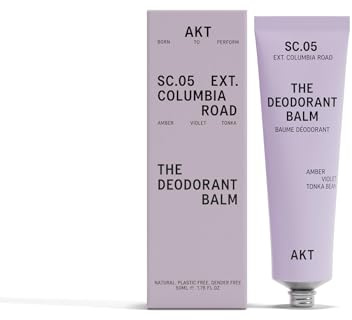 AKT Deodorant Balm 1.7 Fl Oz, Natural Deodorant for Men and Women, Award-Winning, Multi-use, Cream Deo Without Aluminum, Sc.05 Columbia Road, Plastic Free, All Genders