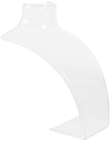 TOPBATHY 3stücke Transparenter Acryl Schmuckbüsten Ketten Ohrringständer Stabiles Platzsparendes Schmuckdisplay Für Einzelhandel Zuhause Kreative Präsentation