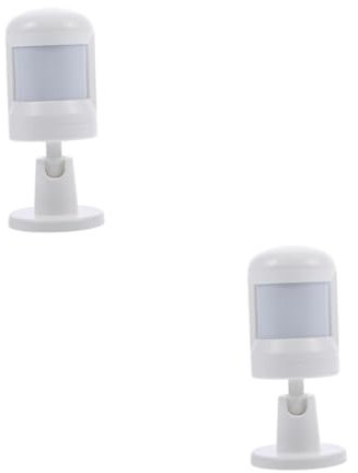 Angoily 2 Stück Pir-Bewegungsmelder-System Körperinduktionssensor Zigbee-Sensor Infrarotdetektor Körperinduktionsdetektoren Weiß