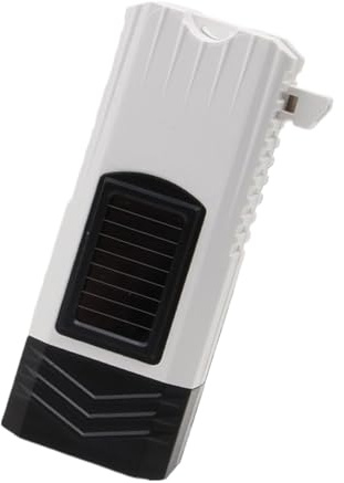 Linterna Solar Supervivencia, Linterna Dinamo Con Manivela, Con Silbato Emergencia, Lámpara Brillante Haz De Largo Alcance Y Silbato, LED De Manivela, Recargable, Para Senderismo, 12x4,7x3,2cm