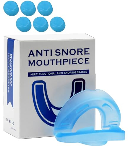 ZEKUN Bite Bruxismo Bruxismo Bite Notturno per Non Russare Notturno Byte Bruxismo Bite per Bruxismo Dispositivo Anti Russamento per Uomo Donna Bait per Denti Notturno di Peso Leggero Byte Notturno