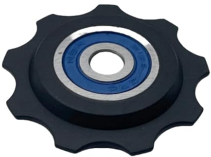 Luyismer Rodillo guía de línea de transmisión para bicicletas, rueda de cadena de bicicleta de funcionamiento suave, accesorio de ciclismo, rodillo guía de transmisión