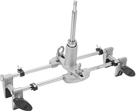 Haofy Door Lock Mortiser Kit High Accuracy Solid Wood Mortiser Machine Jig Tool for Cutting, Suitable for Lock Body and Panel Mortise Cutting, Alloy Steel/Tungsten Steel