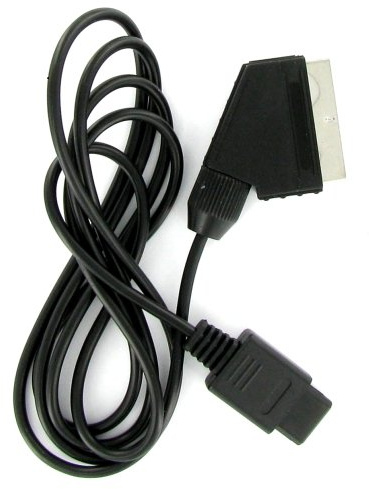 KOO Interactive - GC Cable RGB Peritel Audio Video pour Console Nintendo Gamecube