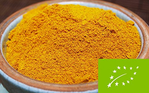 Bio Kurkuma, Curcuma gemahlen 250g Gewürzkontor München
