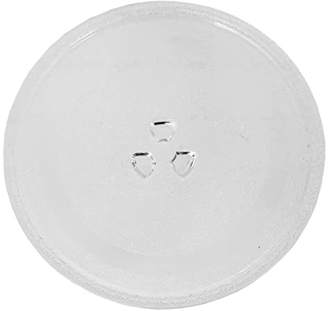 SPARES2GO 9.5 / 245mm Glass Turntable Plate Dish for Sainsburys AM820ASE 20L Microwave Oven