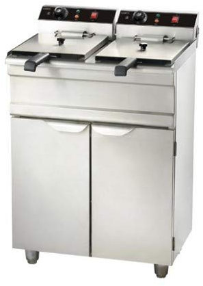 Friteuse professionnelle électrique - 2 x 9 litres - 2x 3,3 kW - Combisteel -