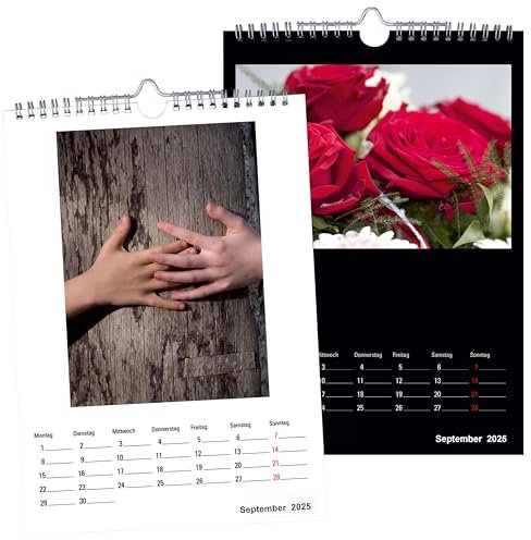 Premium Bastelkalender 2026 Fotokalender A4 für eigene Fotos selber gestalten