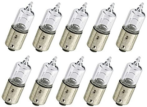 10x Long Life H6W 12V BAX9s Original Jurmann Trade langlebig Halogen Ersatz PKW Lampe