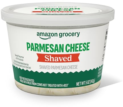 Amazon Grocery, Shaved Parmesan Cheese, 5 Oz