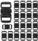 welsberg 20 Pcs Mini Plastique Boucles pour Sangles 10mm, Fermoirs à Clic 29x15x5mm, Attaches à Clip pour Colliers de Chien ou de Chat, Bracelets en Paracorde, Sangles de Sac à Dos, Noir