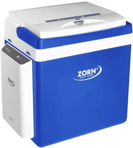 Zorn® I Z26 LNE - Elektrische Akku Kühlbox und Warmhaltebox I 7800 mAh I Kapazität 26 L I 12/230 V für Zuhause