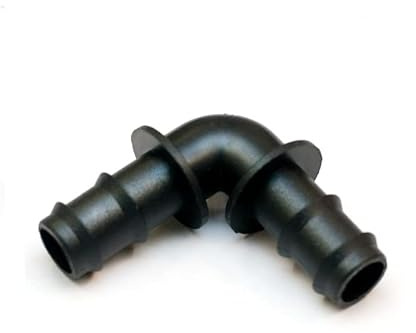 GOMITO A 90° PORTAGOMMA PER TUBI IN POLIETILENE PE 20 mm (5)