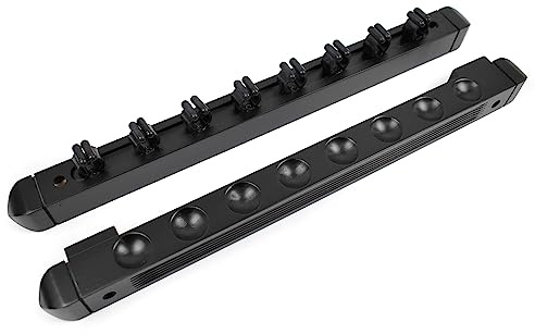 BILMAG Billard Queuehalter Roman - für 8 Queues, Holz