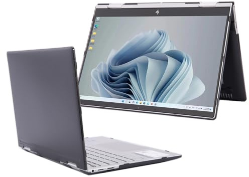 mCover Case Compatible ONLY for 2023-2024 13.3 HP Envy x360 13-BF0000 Series 2-in-1 Convertible Notebook Computers (NOT Fitting Any Other HP Models) - Black