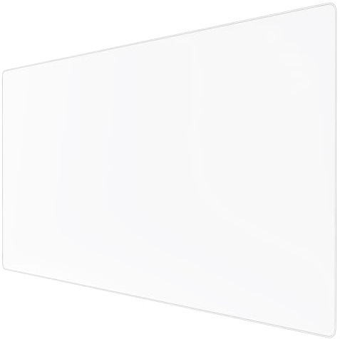 Titanwolf - XXXL Übergröße Mauspad 1800x800mm - Gaming Mousepad Groß - 180x80 cm Tischunterlage Large Size - verbessert Präzision und Geschwindigkeit XXXL - für Logitech Maus und Tastatur - Weiss