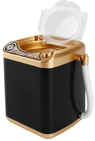Makeup Sponge Cleaner Machine 4 x 3 x 3 Automatic Mini Beauty Blender Battery Operated Beauty Blender Cleaner Cute Make Up Cleaner for Makeup Sponge, Powder Puffs, No Battery, Mini Beauty Blender