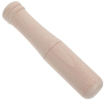 Gadpiparty Martello in Legno Massello Per Lavorazione Legno Piccolo Mazzuolo Duro Per Intaglio Punzonatura e Falegnameria Strumento Robusto Unico Per Artigiani e Falegnami Mazzuolo Multifunzi