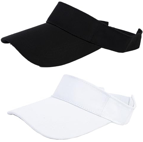MUNSKT 2PCS Unisex Visoren Cap,Sonne Hut,Baseball Kappe,Schirmmütze für Mädchen,Frauen,Damen