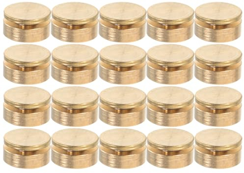 Beavorty Lot De 20 Tiges Rotatives Nail Art En Métal Roulement Rotatif À 360° Pour Décorations D’Ongles 3D Accessoire Diy Pour Salon Et Maison