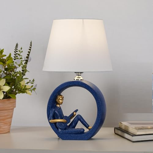 SUPERRUIDALONG Jungen-Gitarrenlampe, schlicht, modern, Leselicht, Hotel, Arbeitszimmer, LED-Tischlampe mit Dimmschalter, Dekoration für Kinder, Erwachsene, Zuhause, Wohnzimmer