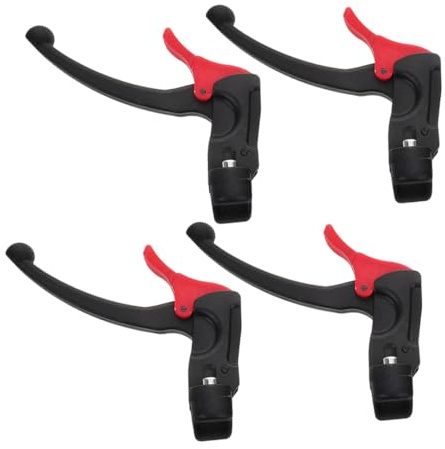 Veemoon 2pairs Wheelchair Brake Extension Handles Self-Locking Brake Handles for Manual Wheelchairs Senior Transport Chair