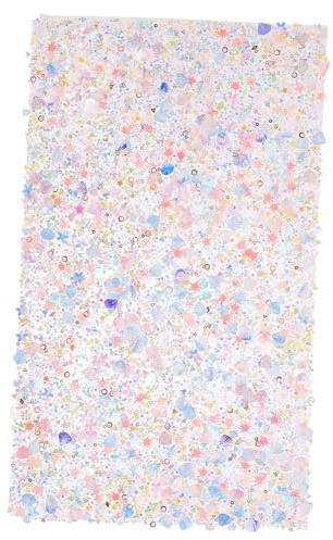 Hemobllo Tapis de Table pour Manucure Paillettes, Coussinet Repose-mains en Résine et Colle, Outil Professionnel pour Protéger le Plan de Travail, pour Usage Domestique