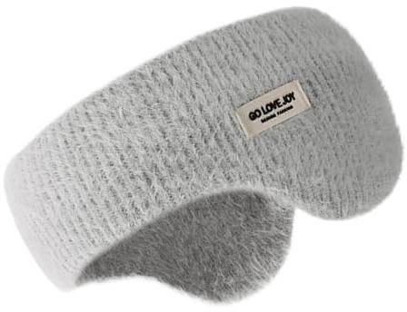 Qkbuza Lot de 2 cache-oreilles confortables pour dormir - Réglables - Réduction du bruit - Pour adultes et enfants - Pour la course à pied en avion, les concerts, les ronflements - Hiver et automne