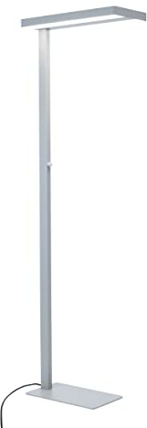 Unilux LED Stehleuchte Lixus metallgrau Up & Down 68W 7492lm Neutralweiß 4000K dimmbar