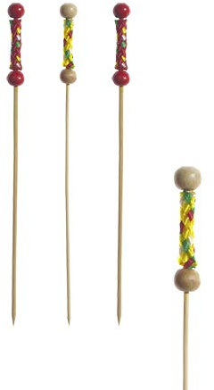 Papstar 250 - Pinchos para comida para dedos (12 cm, 250 unidades)