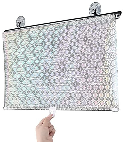 Sonakia Saugnapfrollos, Verdunklungsrollos, Sonnenschutzrollos, Fensterrollo Rollo Dachfenster, Thermisch Isoliert Rollos, Ohne Bohren,40x125cm/16 * 49in
