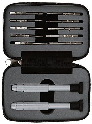 Jojomis Kit di manutenzione per occhiali Strumenti di riparazione per orologi telefonici Set di cacciaviti