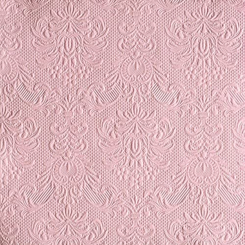 15 Servietten Elegance pastel rose | Tischdeko | Decoupage | Serviettentechnik 33x33cm