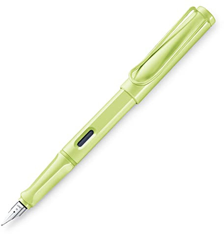LAMY LD0SG-M Füllfederhalter, Medium, Safari, Frühlingsgrün, Doppelverwendung, limitierte Auflage