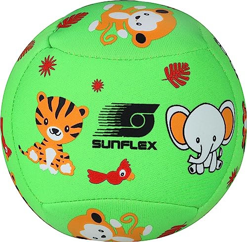 Sunflex® Big Softball Youngster Jungle | Kinderball für Kinderhände im modernen Design | Kindgerecht aus hochwertigem & rutschfestem & weichem Neopren
