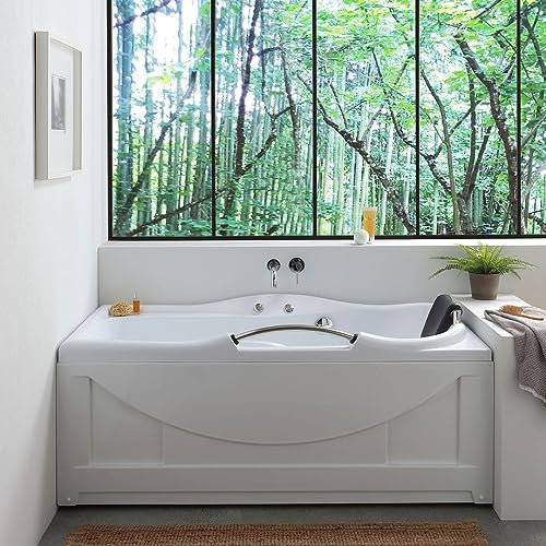 Bañera de hidromasaje rectangular Diletta derecha