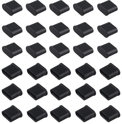 Futheda 30PCS Plastic USB C Anti Dust Cap Cover Type C Charging Port Plug Protector Stopper Compatible with Samsung Galaxy S21 S20 S22 Plus Ultra Huawei Mate 30 Pixel Type C Smartphones and Tablets