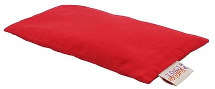 YOGI mudra Entspannungs-Augenkissen mit Bio-Leinsamen- und Lavendelfüllung – Weicher Baumwollbezug, Aromatherapie für Yoga, Meditation & Tiefenentspannung