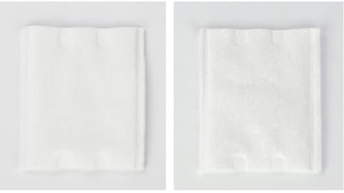 MOTHNUR 64 Piezas Almohadillas de Algodón Desmaquillantes Portátiles Suaves Absorbentes Individuales para Limpieza Facial y Cuidado Piel Colores Aleatorios Color Aleatorio